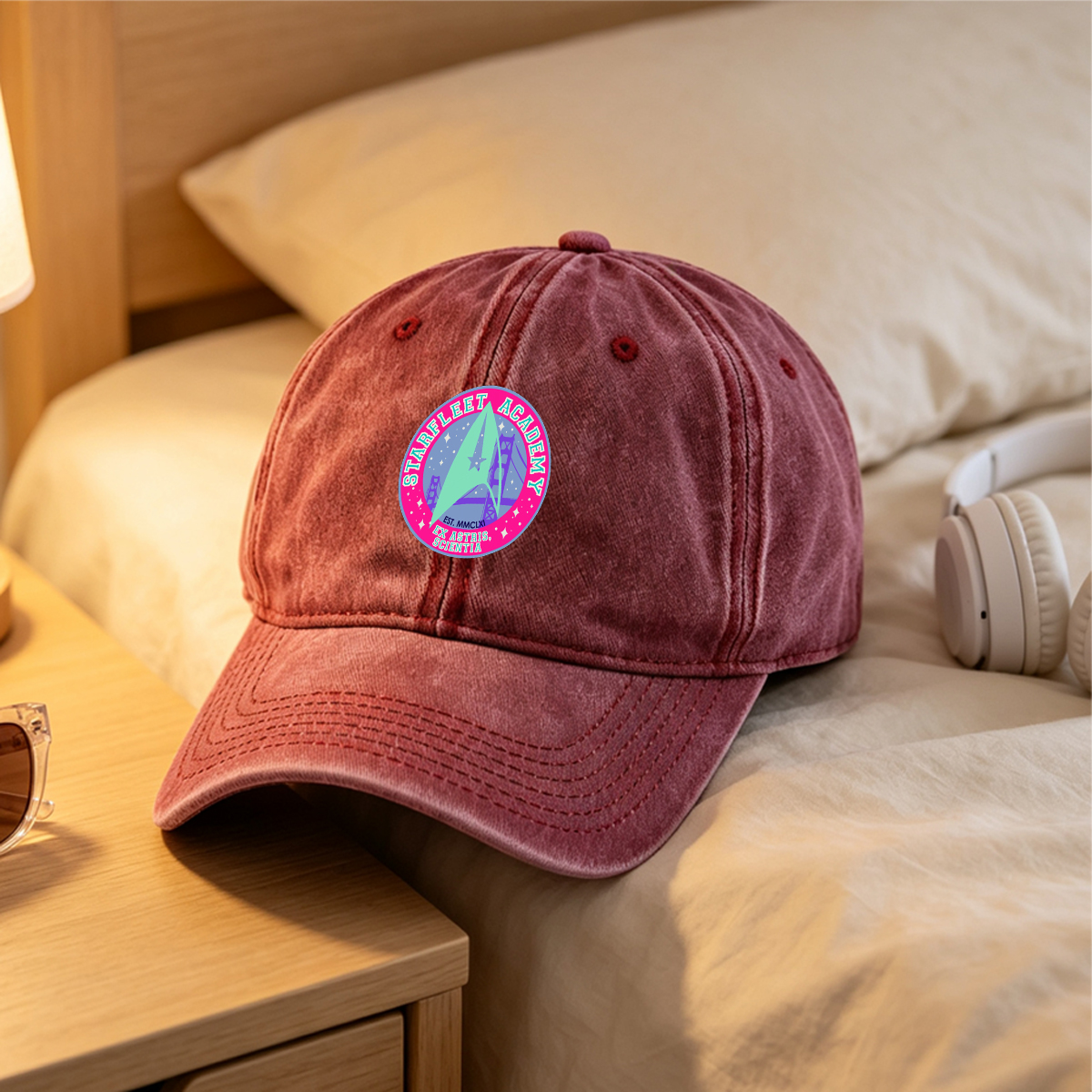 Starfleet Academy: Ex Astris, Scientia - Washed Denim - Baseball Cap