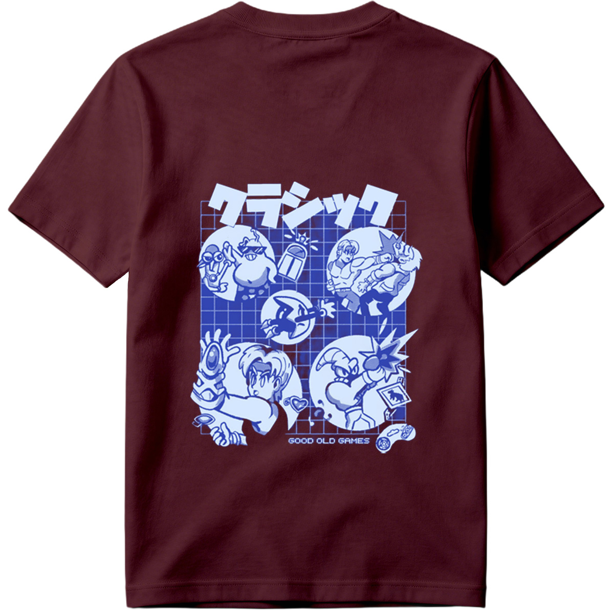 Classic Gaming Characters: Sonic, Knuckles, Tails, and Dr. Eggman - Tee