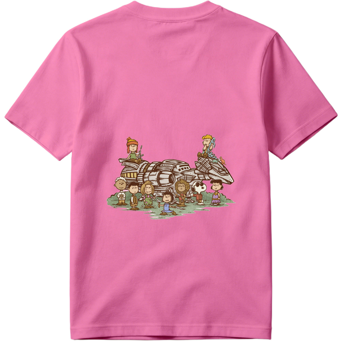 Peanuts Characters Meet Star Wars: A Galactic Adventure - Tee
