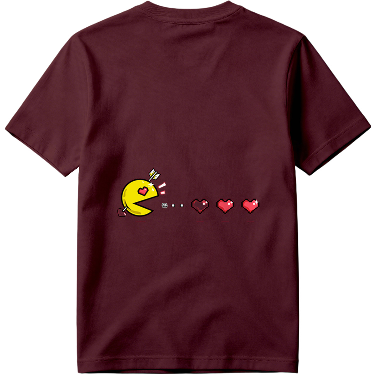 Pac-Man Loves Hearts - Tee