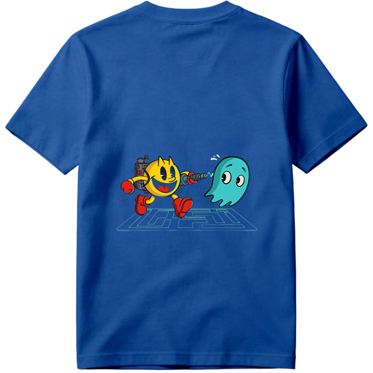 Pac-Man and Ghost in Action - Tee