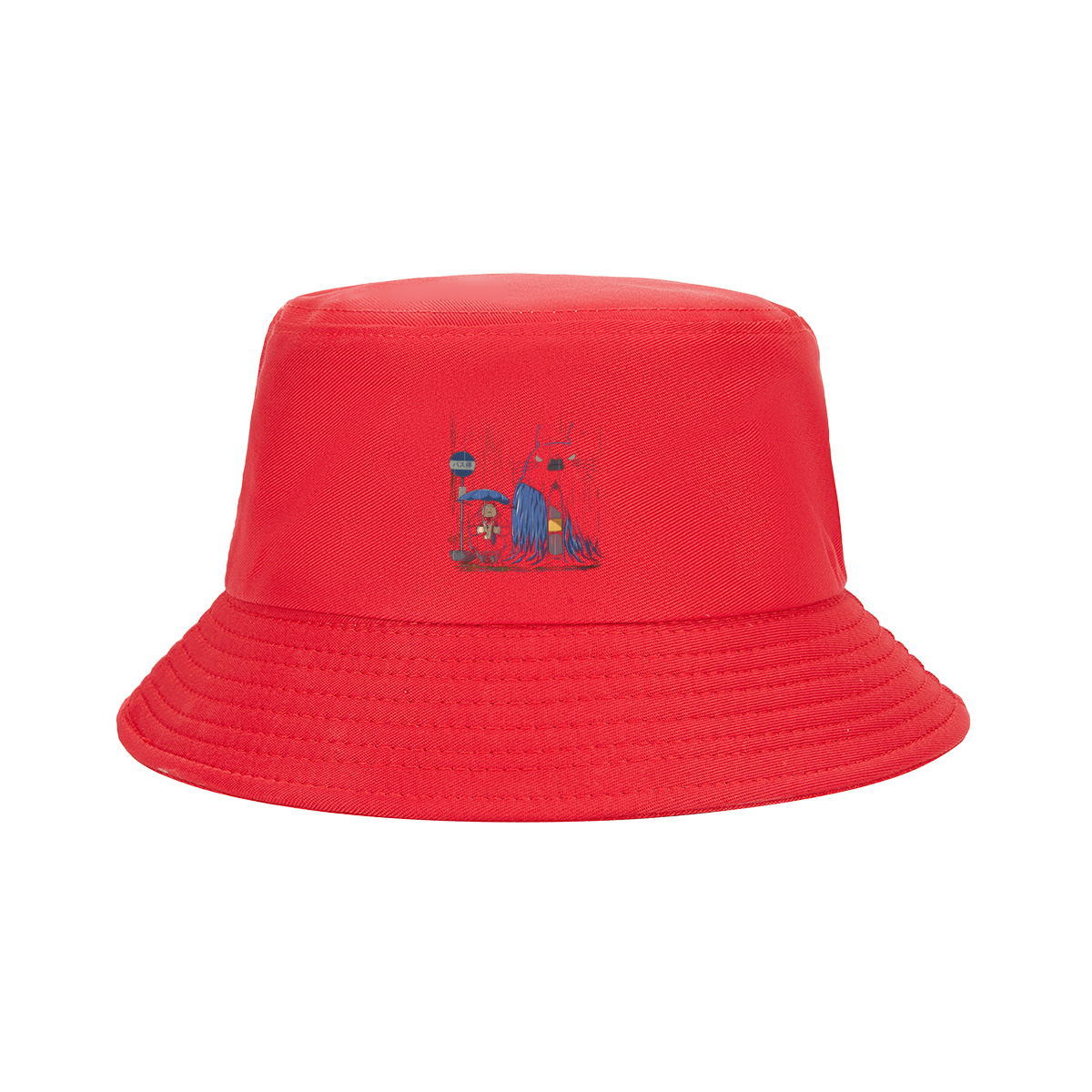 Batman and Alfred at the Bus Stop - Fisherman's Hat