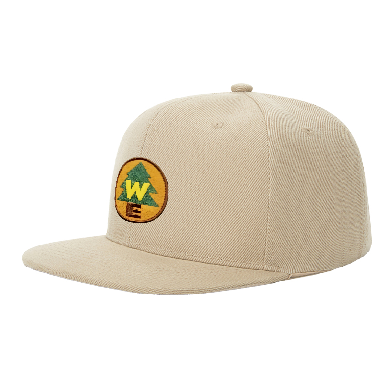 Flat Brim Baseball Cap Tree Logo W Patch Streetwear Underground Skate Style for Basketball Court Skate Park Urban Lifestyle Skateboarders Hip Hop Artists Streetwear Enthusiasts