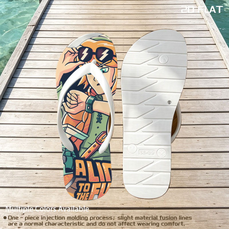 A Link to the Future: Zelda Meets Back to the Future -  flip-flops