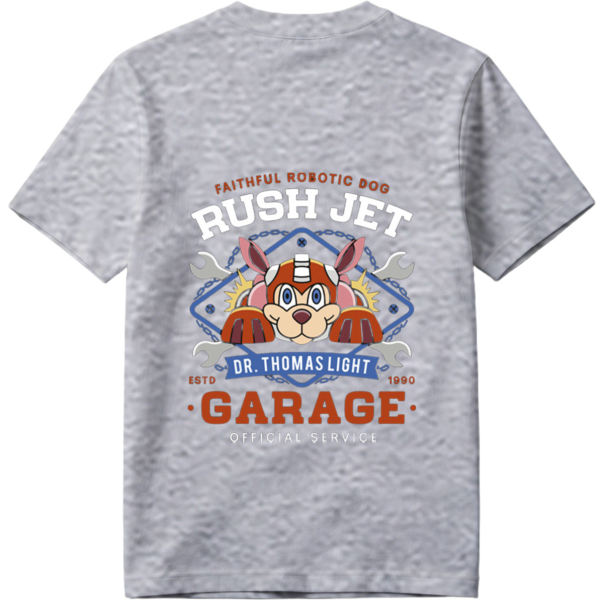 Rush Jet: Dr. Thomas Light Garage Official Service - Tee