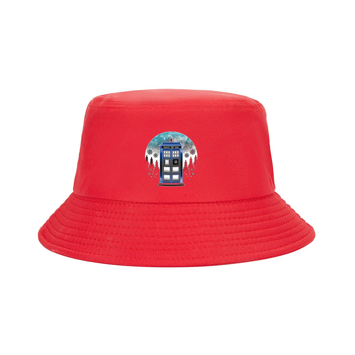 TARDIS in Winter Wonderland - Fisherman's Hat