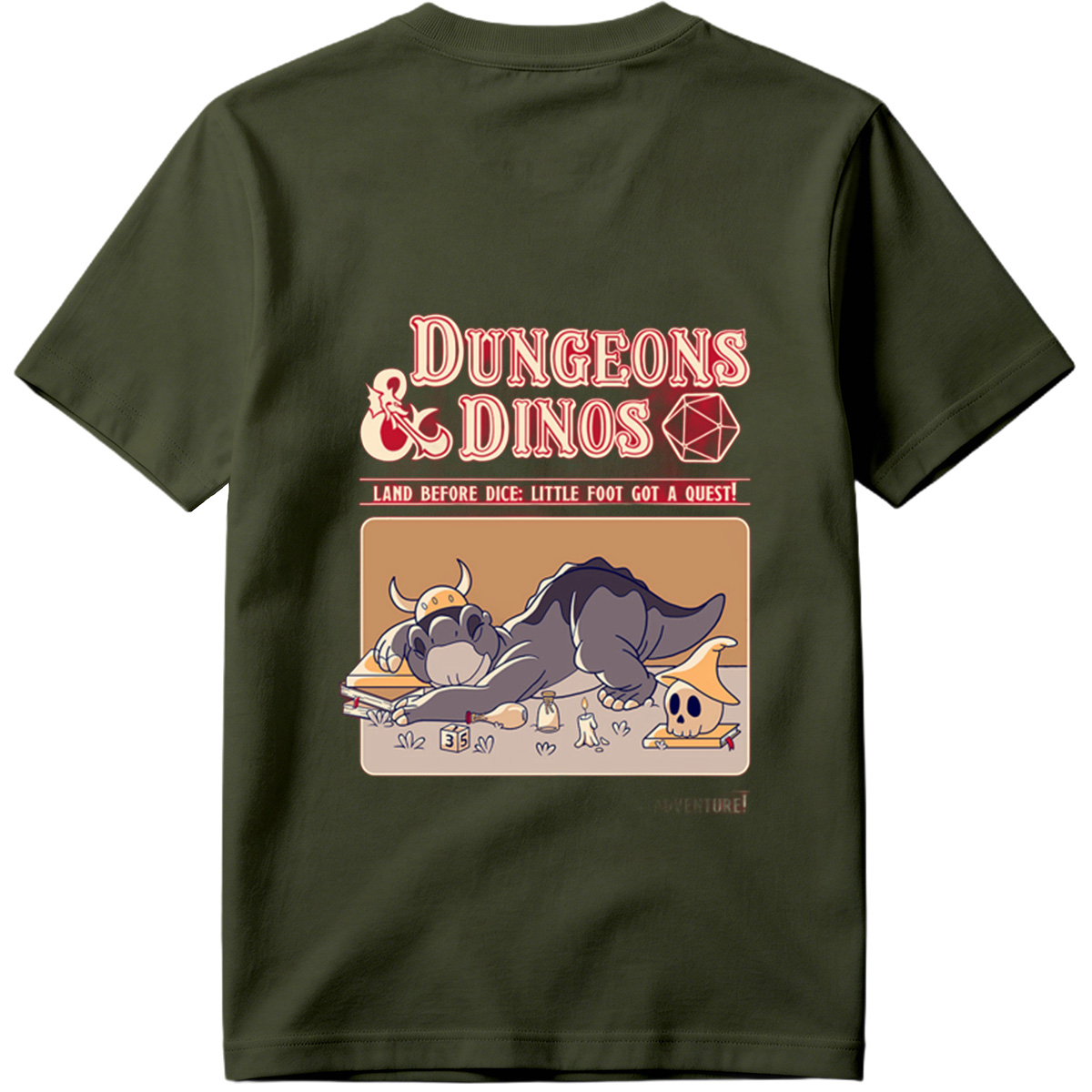 Dungeons & Dinos: Little Foot's Quest - Tee