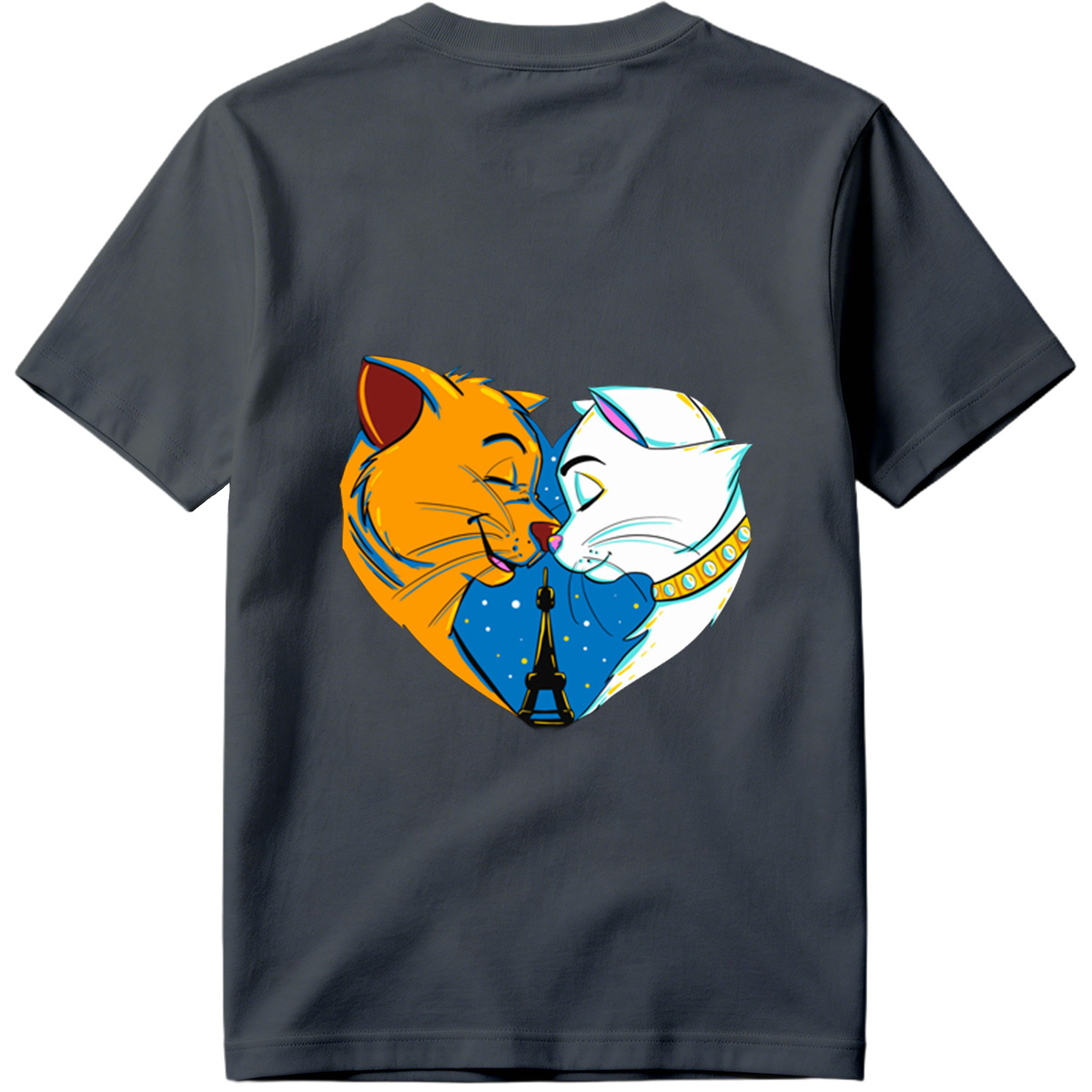 The Aristocats: Thomas O'Malley and Marie - Tee