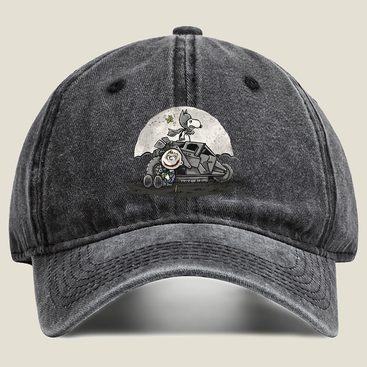 Sonic the Hedgehog vs. The Joker: Moonlight Chase - Washed Denim - Baseball Cap