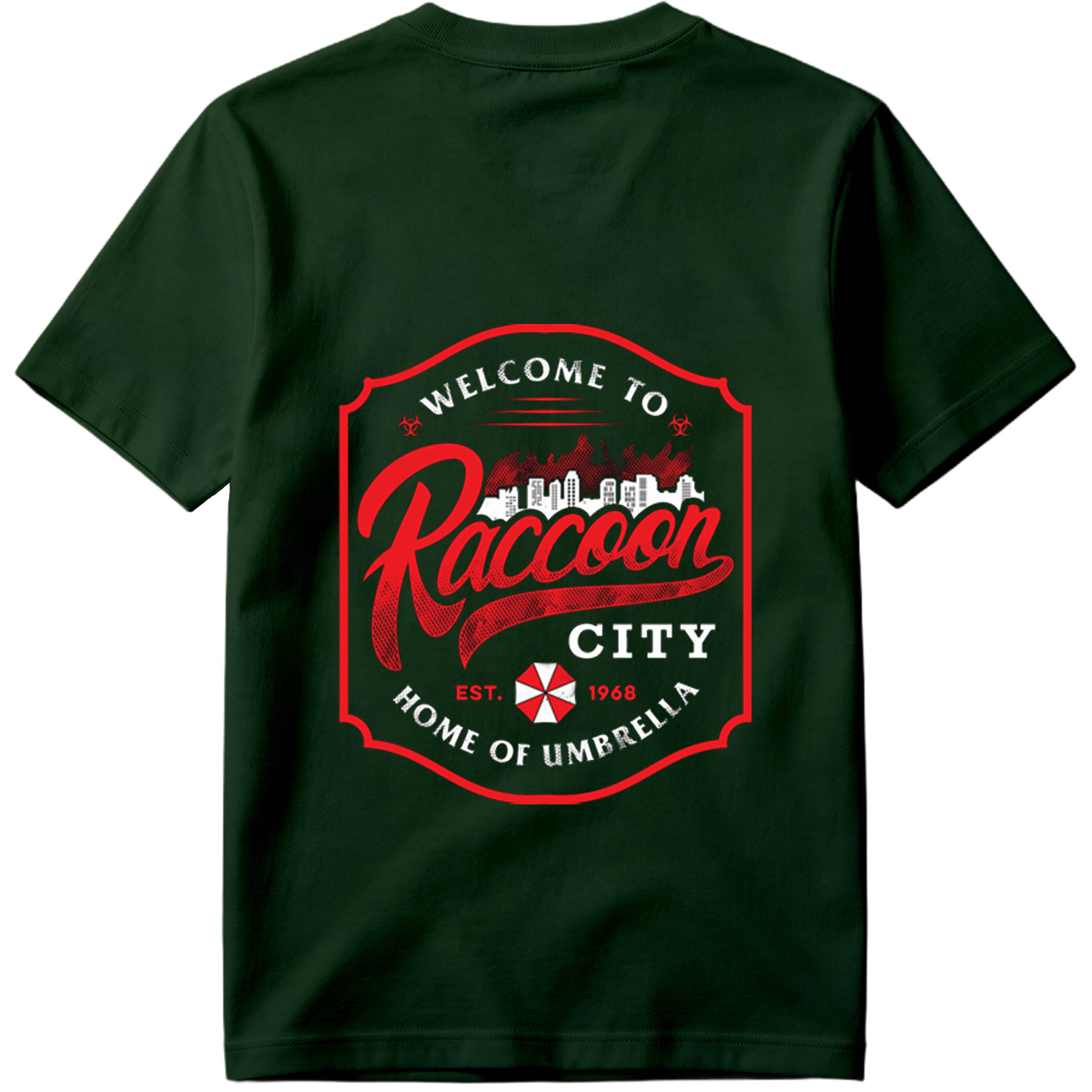 Welcome to Raccoon City: Home of Umbrella - Tee
