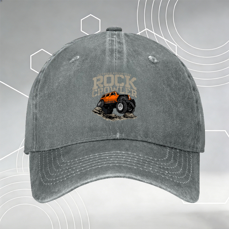 New Baseball Cap with Cat Mugshot Print 