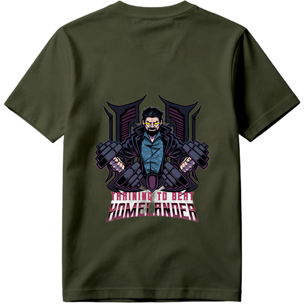 Training to Beat Homelander - The Boys - Tee