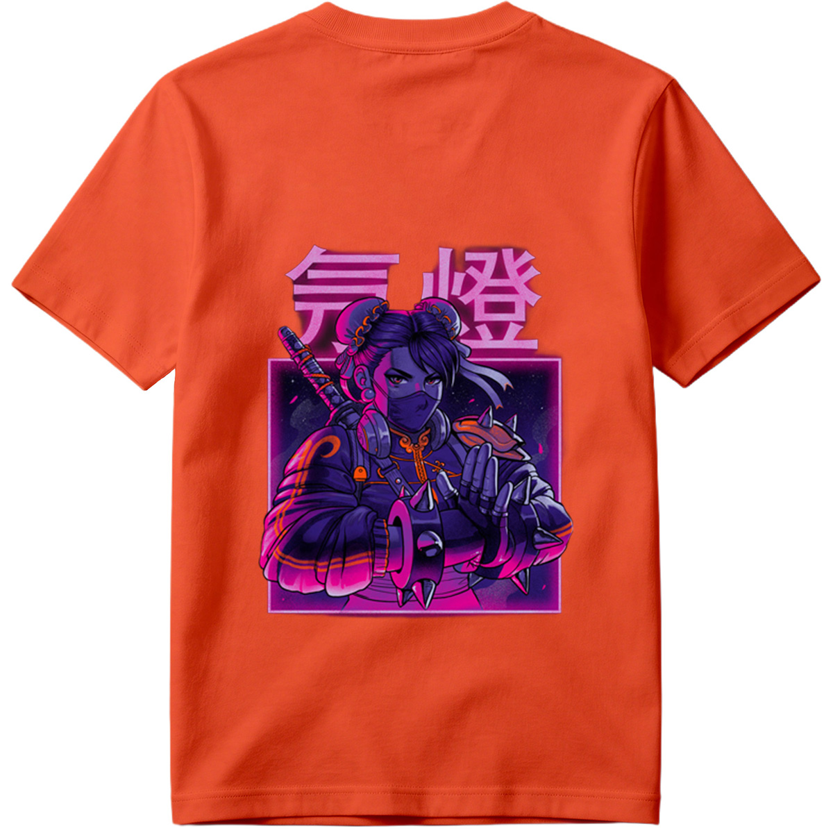 Cyberpunk Geisha: Neon Samurai - Tee