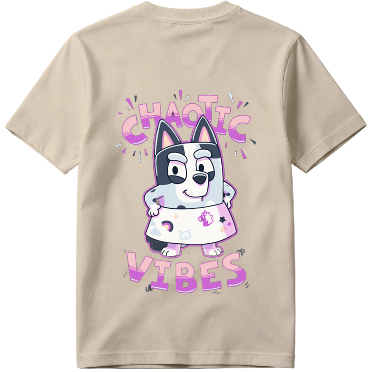 Bluey Chaotic Vibes - Tee