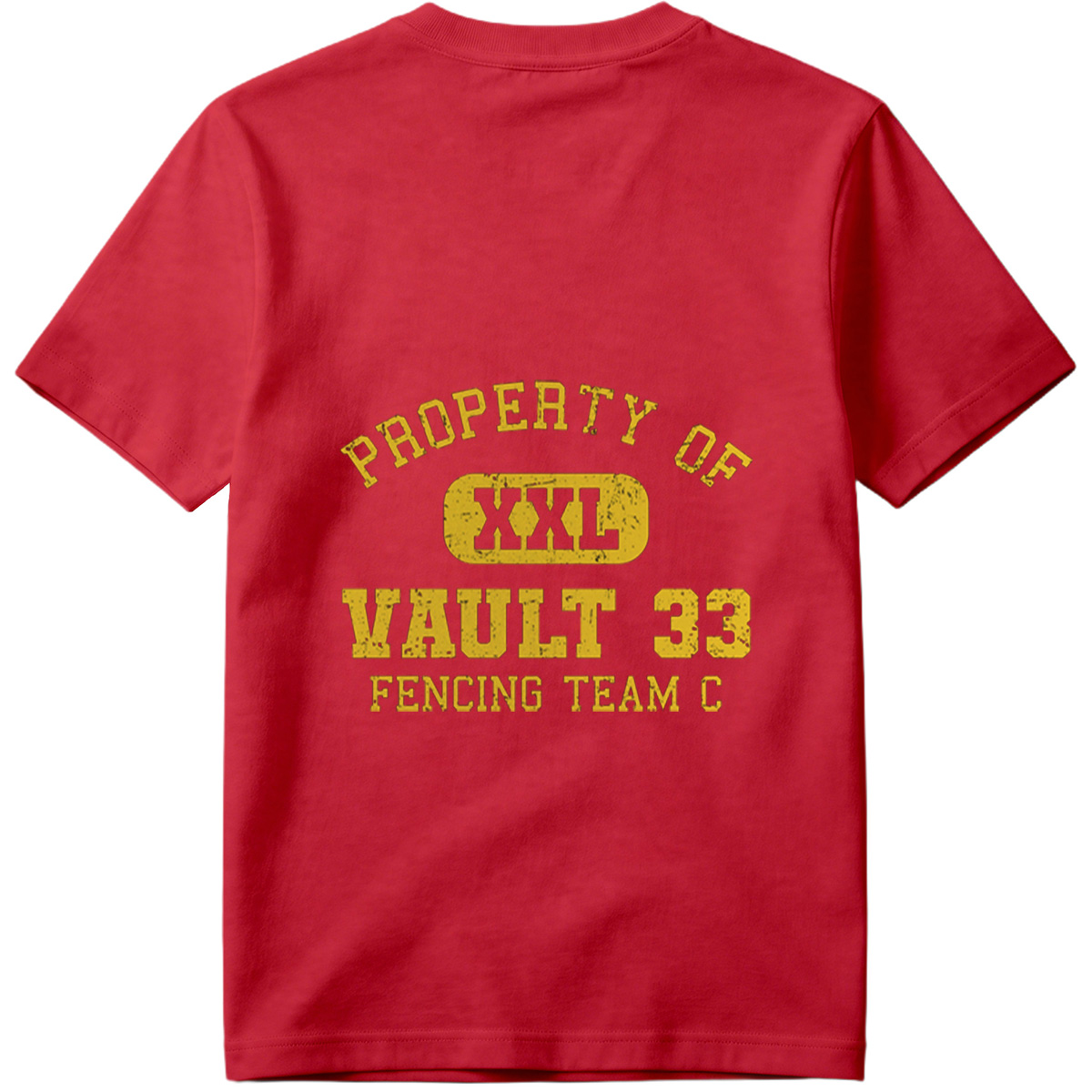 Property of Vault 33 Fencing Team C - Fallout Series - Tee