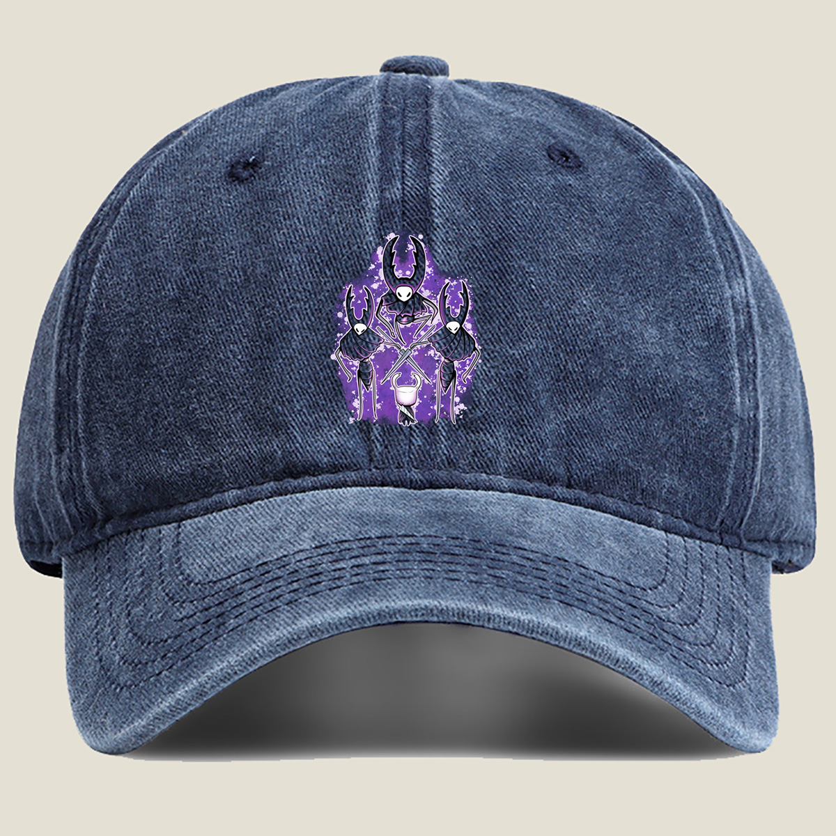Hollow Knight: Three Sisters - Washed Denim - Baseball Cap