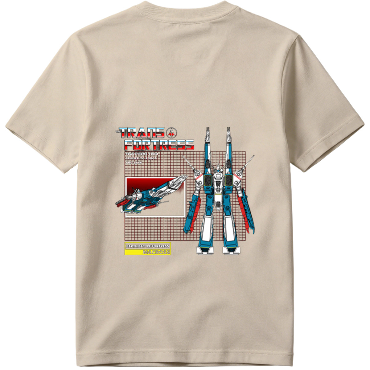 The Trans Fortress: Earth Battle Fortress Macross - Tee