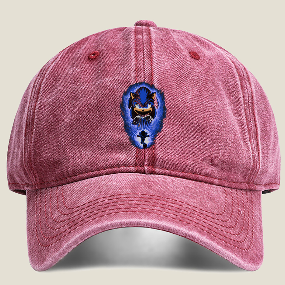Sonic the Hedgehog: Shadow and Speed - Washed Denim - Baseball Cap