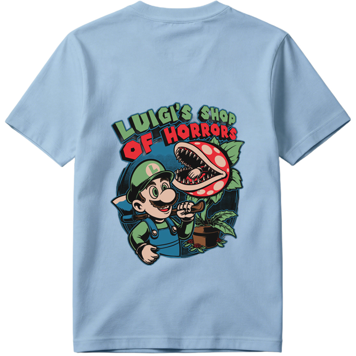 Luigi's Shop of Horrors: Luigi and Piranha Plant - Tee