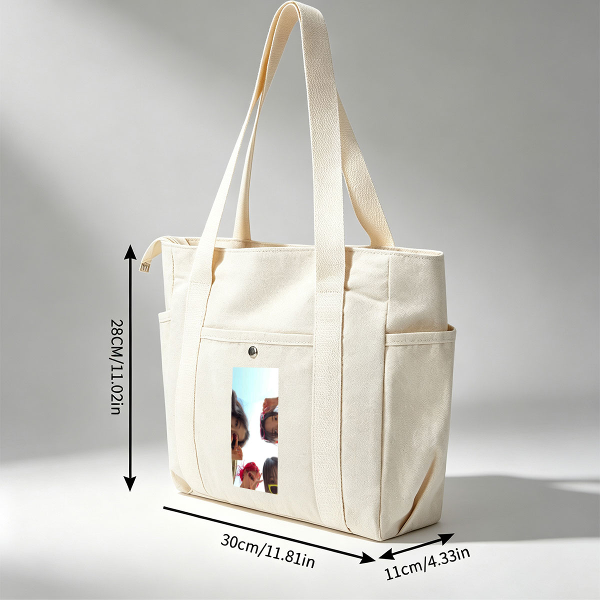 NewJeans Summer Vibes Four Members Holding Cherries Against Sky - Multi-pocket bags
