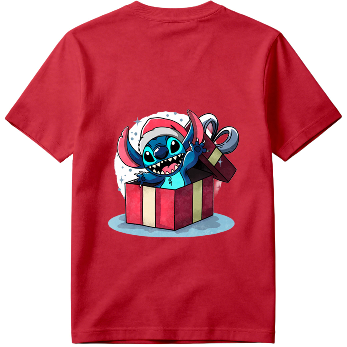 Stitch in Christmas Gift Box - Tee