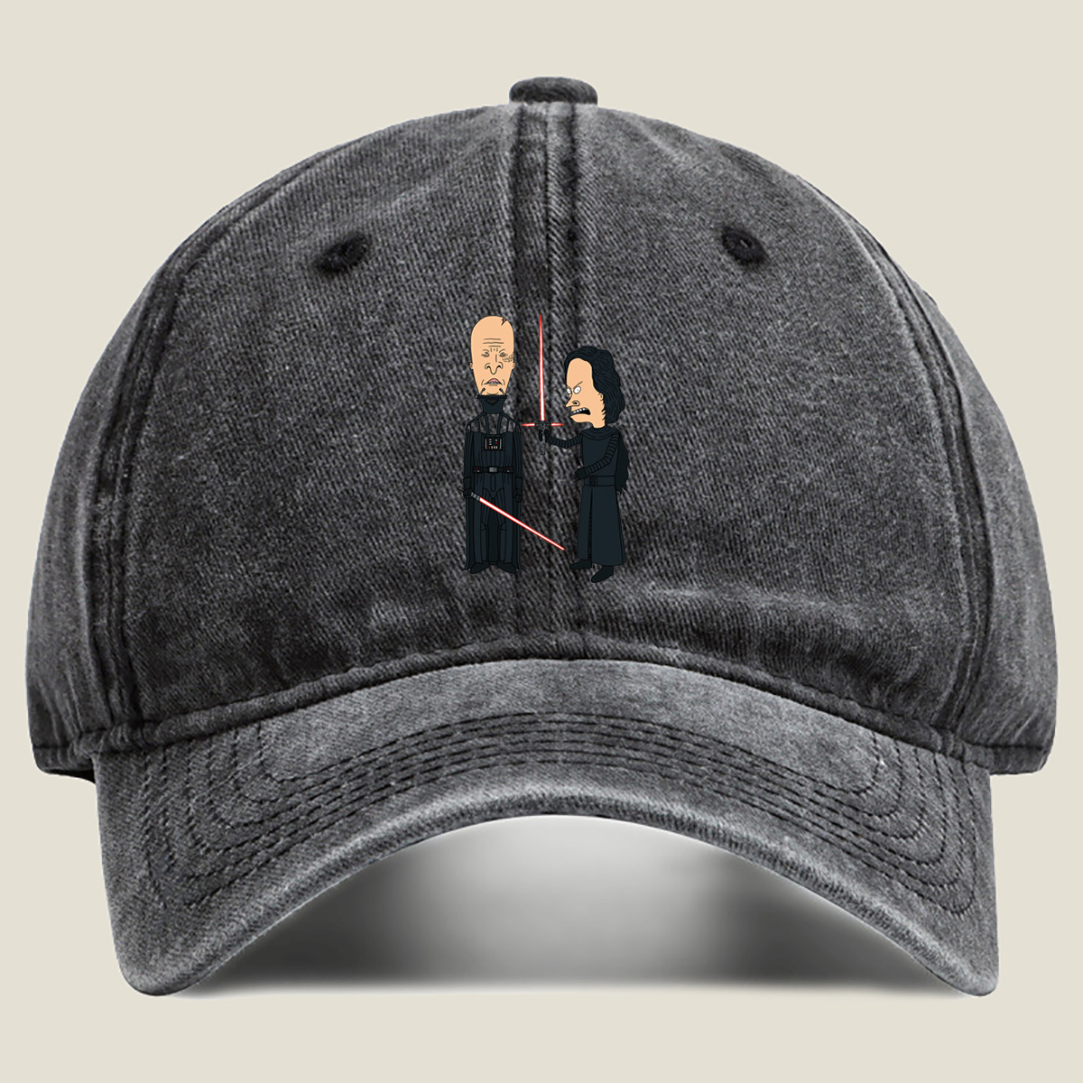 Star Wars: Darth Vader and Kylo Ren - Washed Denim - Baseball Cap