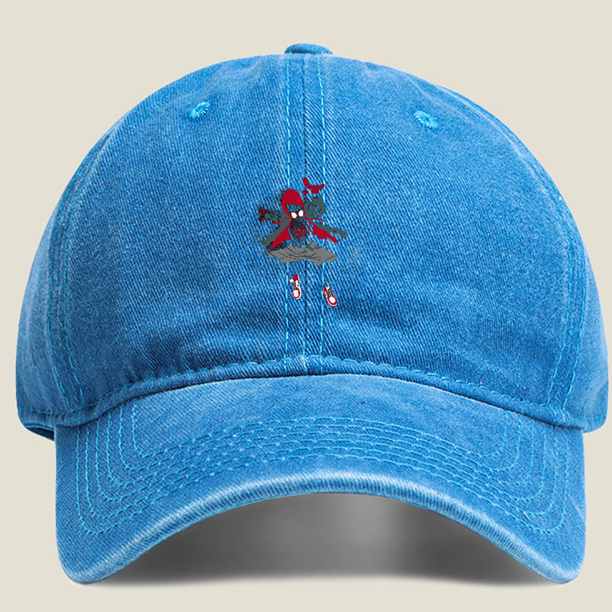 Spider-Man: Into the Spider-Verse - Miles Morales - Washed Denim - Baseball Cap