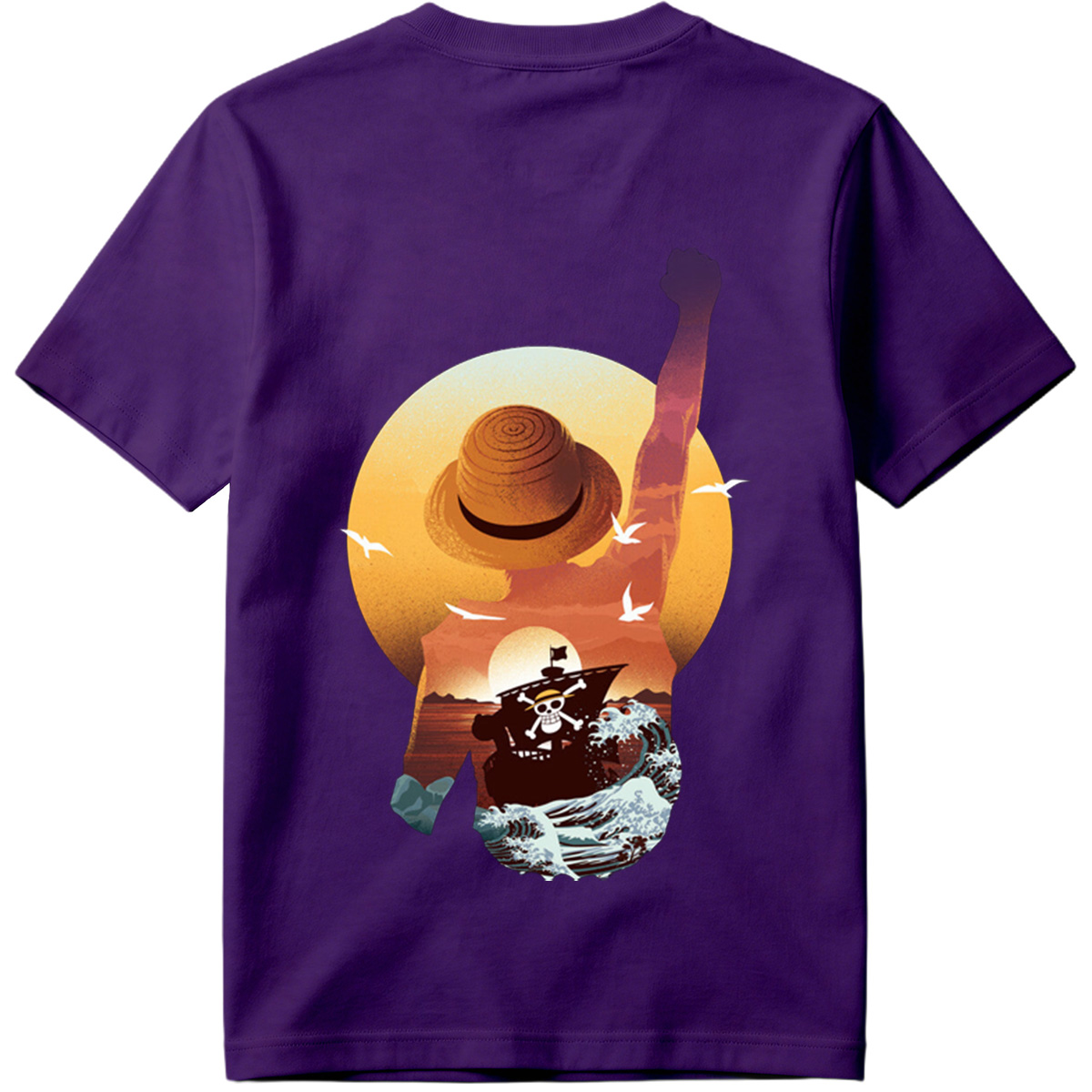 One Piece: Luffy and the Pirate Ship - Tee