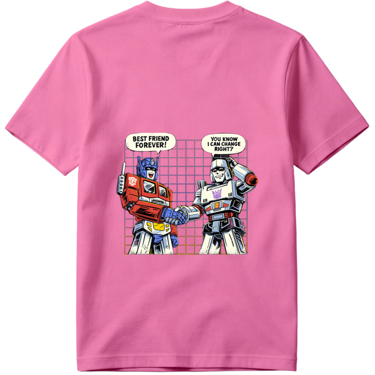 Transformers: Optimus Prime and Megatron Best Friends Forever - Tee