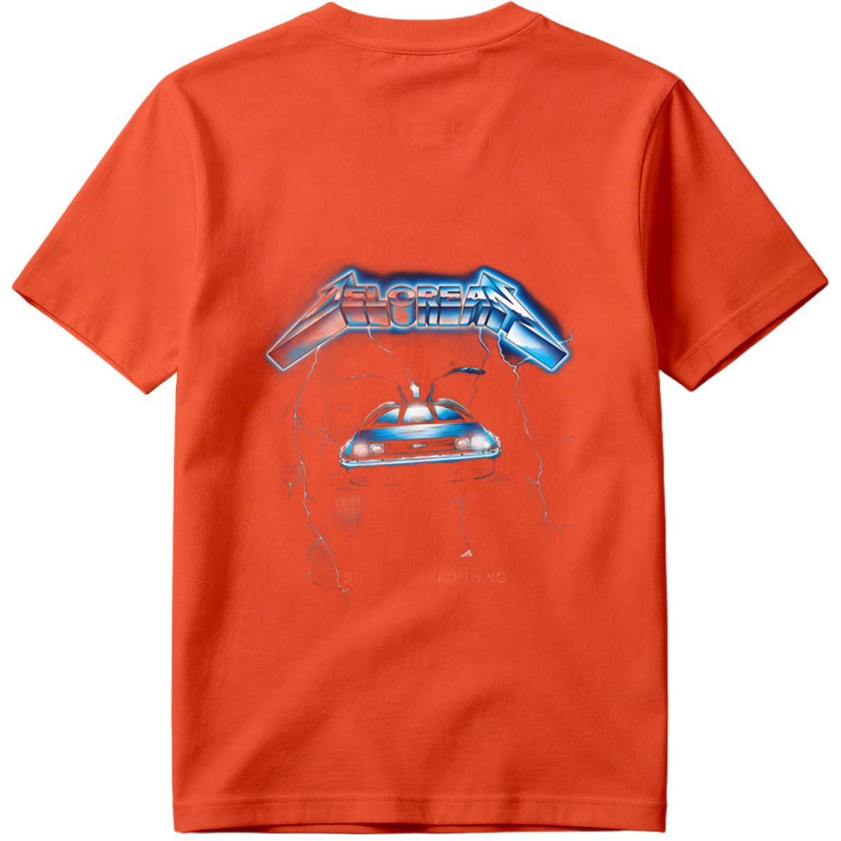DeLorean Struck by Lightning - Tee