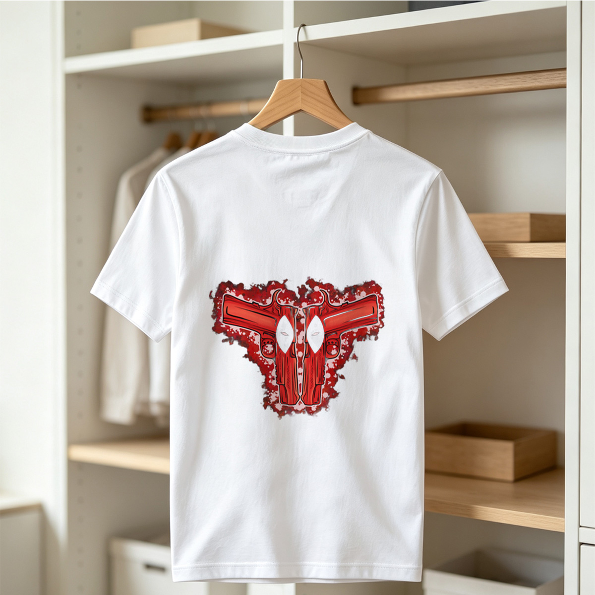 Deadpool: Dual Pistols Design - Tee