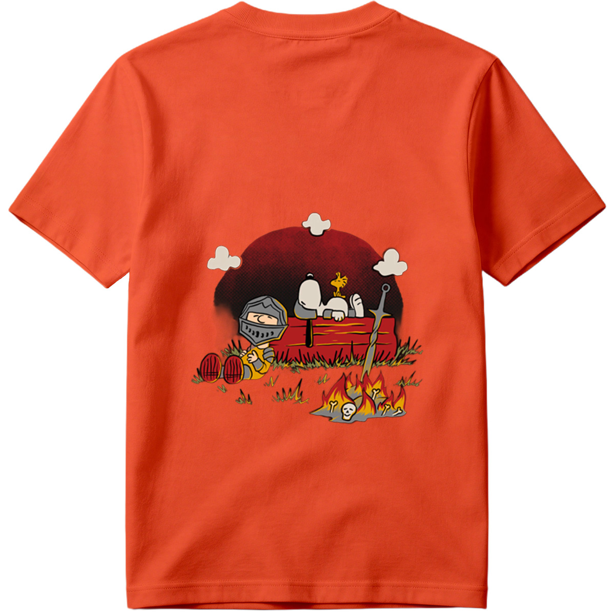 **Title:** Knight and Bone in the Moonlight - Tee