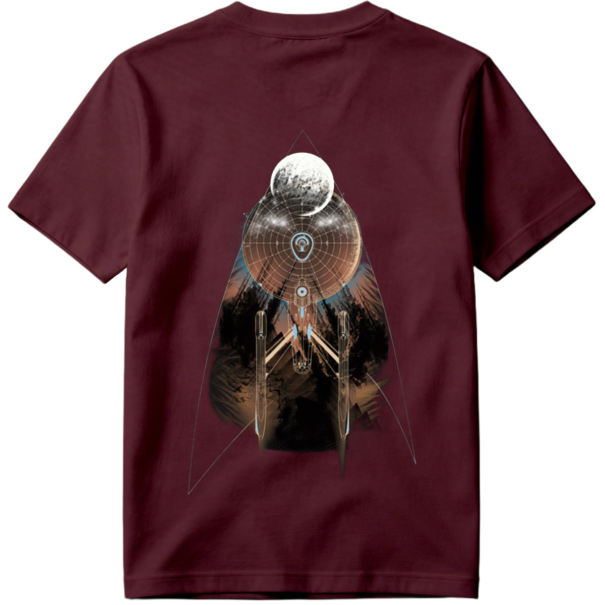 Star Trek: Enterprise and Moon - Tee