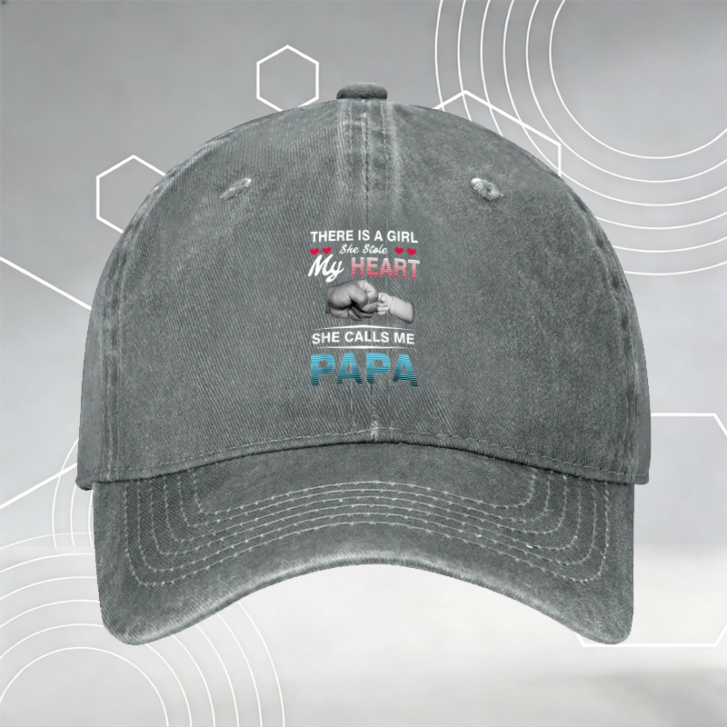 New Baseball Cap with Angel Wings Heart Print 
