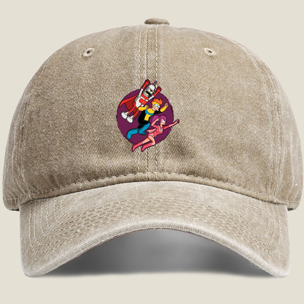 The Jetsons: George, Jane, and Robot - Washed Denim - Baseball Cap