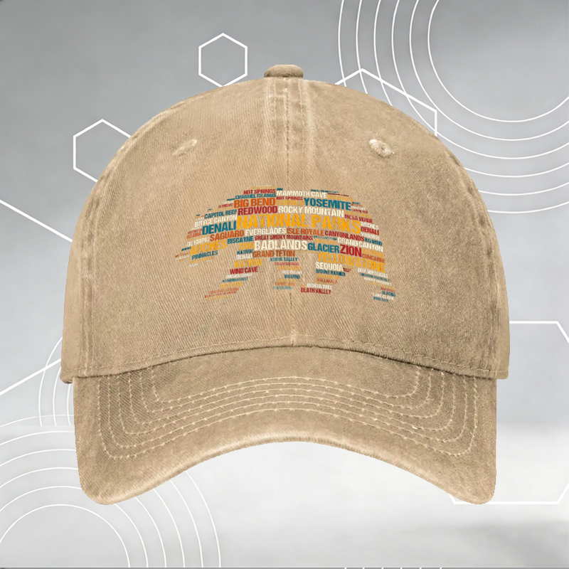 New Baseball Cap with Multiplication Table Print 