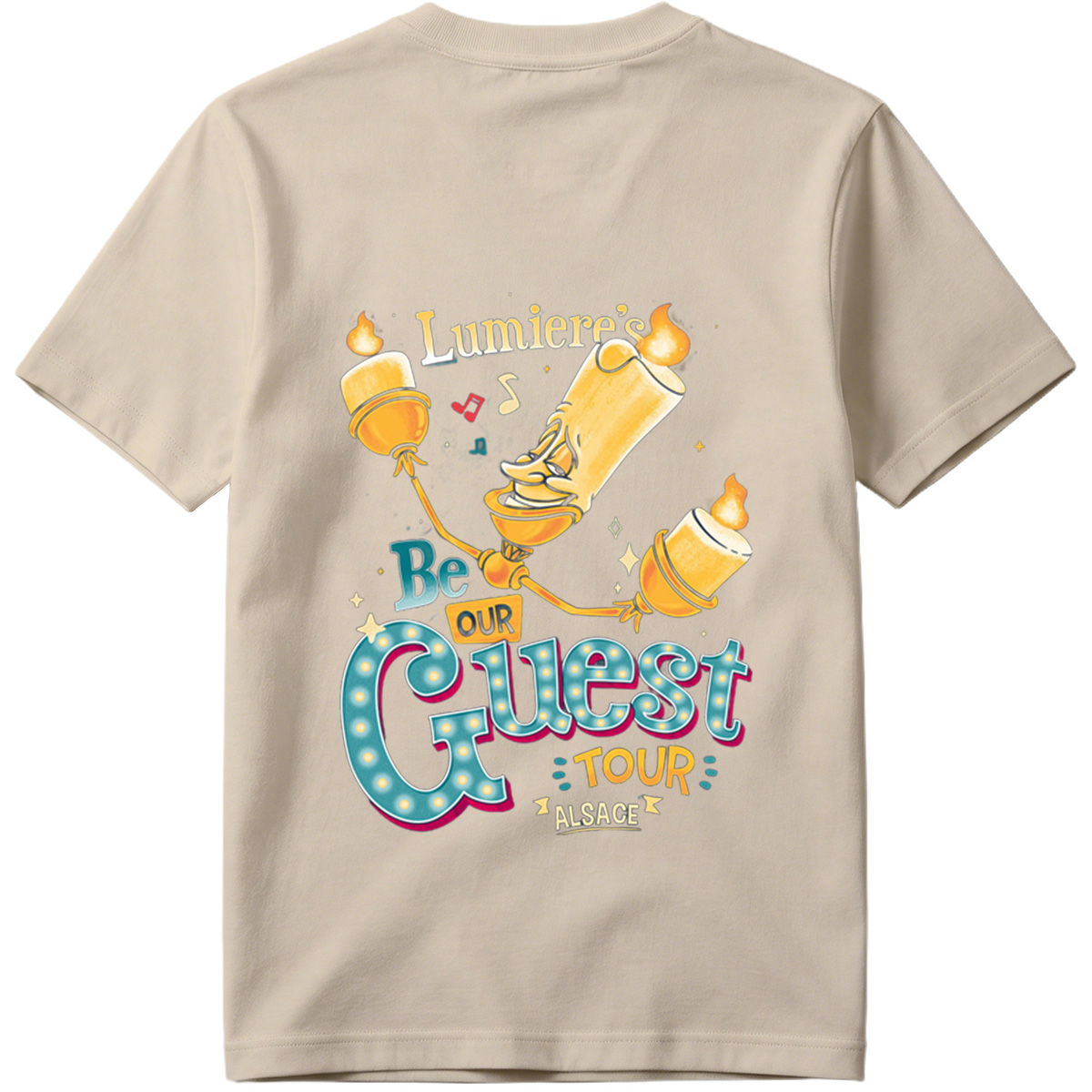 Lumiere's Be Our Guest Tour Alsace - Tee