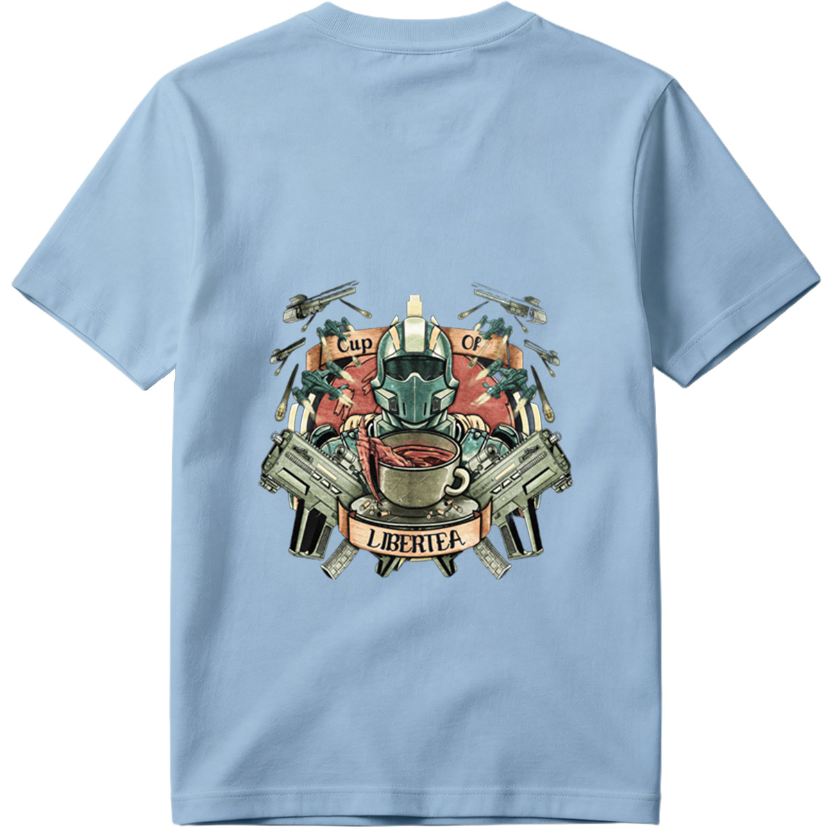 Cup of LiberteA: The Armored Tea Master - Tee