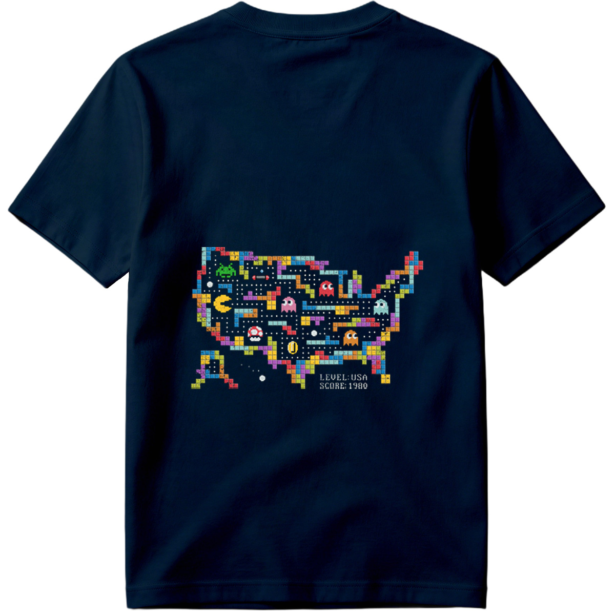 Pac-Man USA Map Adventure - Tee