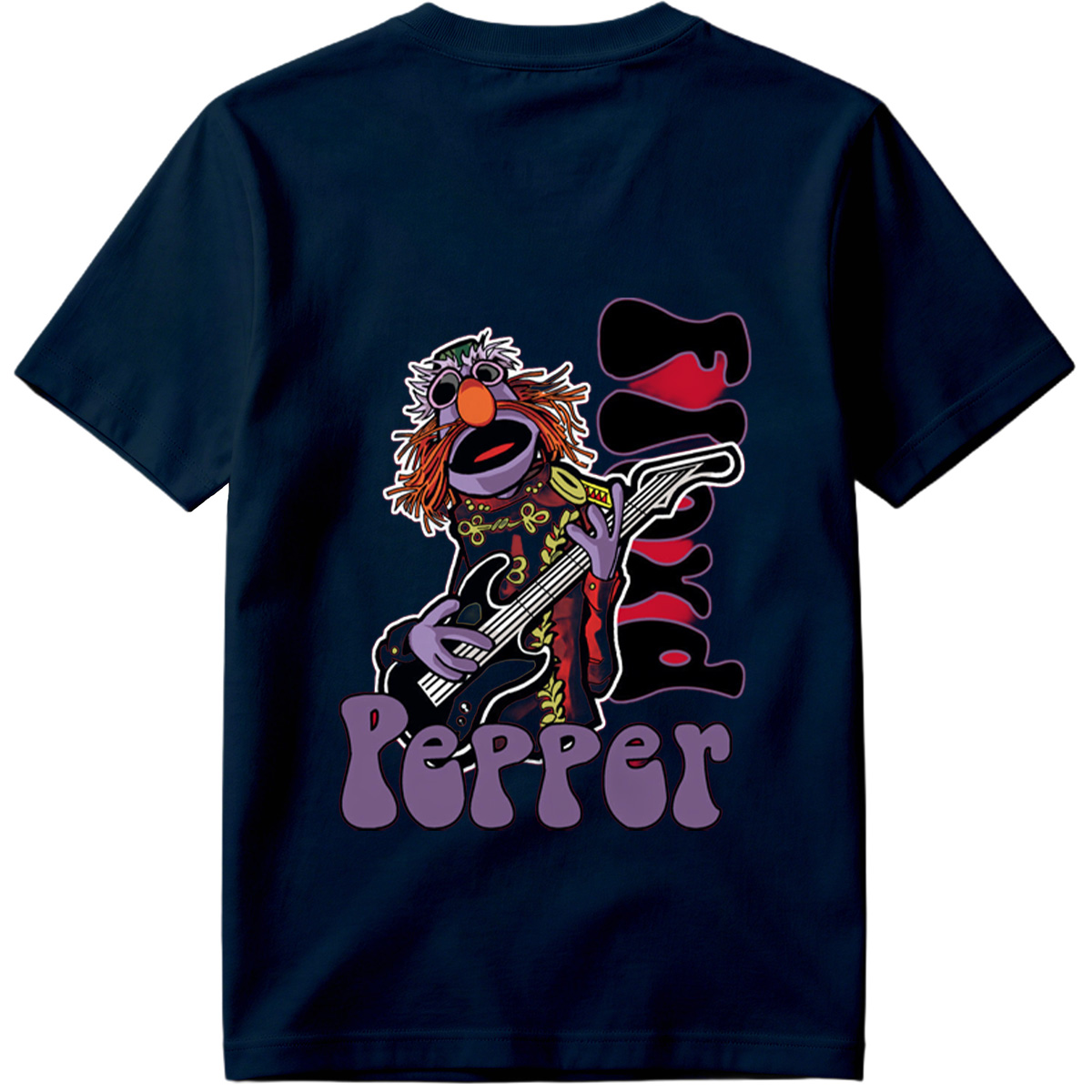 Animal from The Muppets Playing Guitar with 