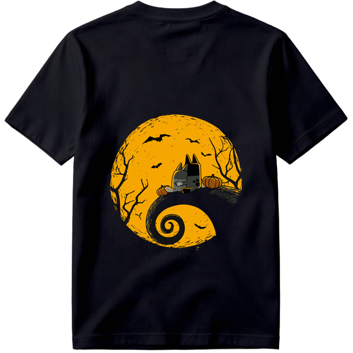 Pusheen the Cat Halloween Moon - Tee