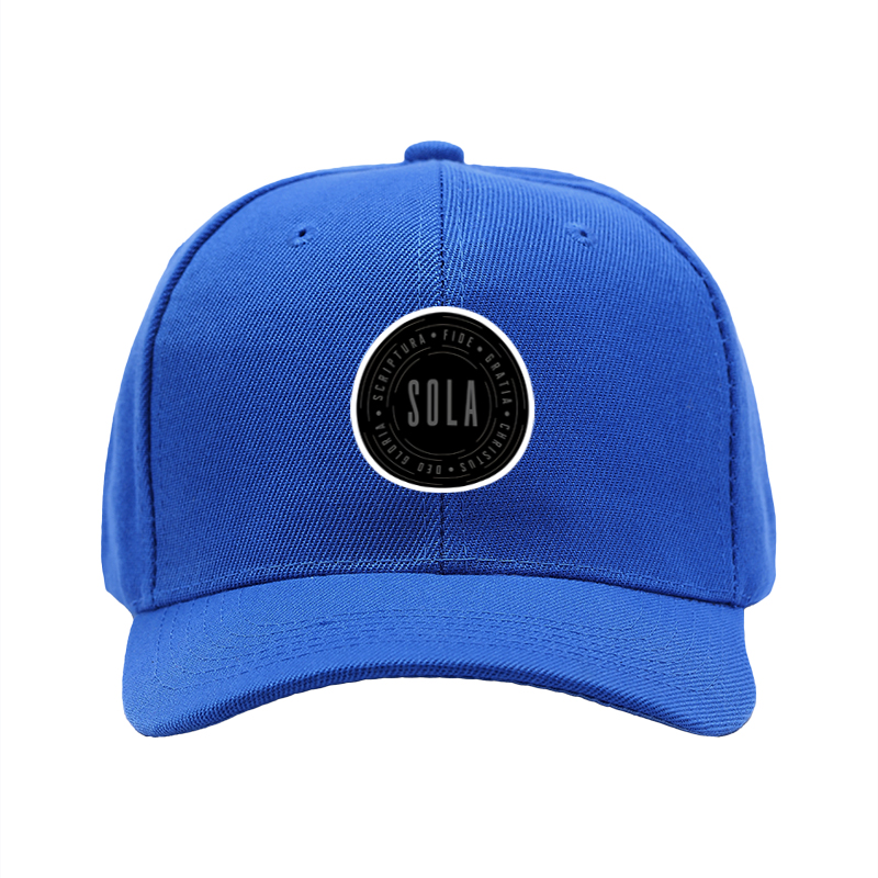 1pc New Baseball Cap with Sola Scripture Fide Gratia Christus Deo Gloriam Print Unisex Adjustable Hat for Outdoor Activities and Casual Wear Adults Fashion Accessory