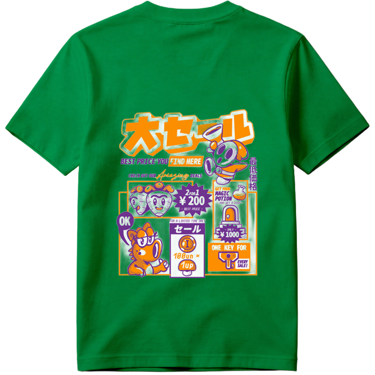 Kirby and King Dedede Big Sale Adventure - Tee