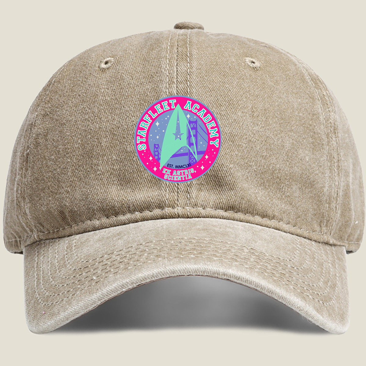 Starfleet Academy: Ex Astris, Scientia - Washed Denim - Baseball Cap