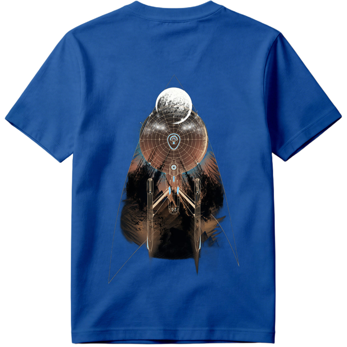 Star Trek: Enterprise and Moon - Tee