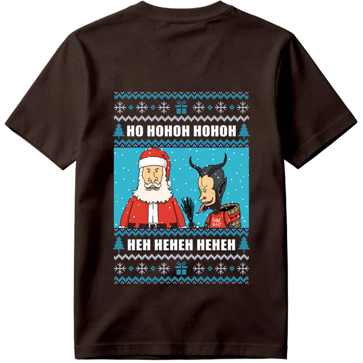Santa and the Xmas Beast: Ho Ho Ho, Heh Heh Heh - Tee