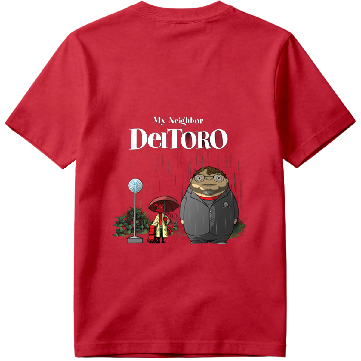 My Neighbor Del Toro: A Rainy Encounter - Tee