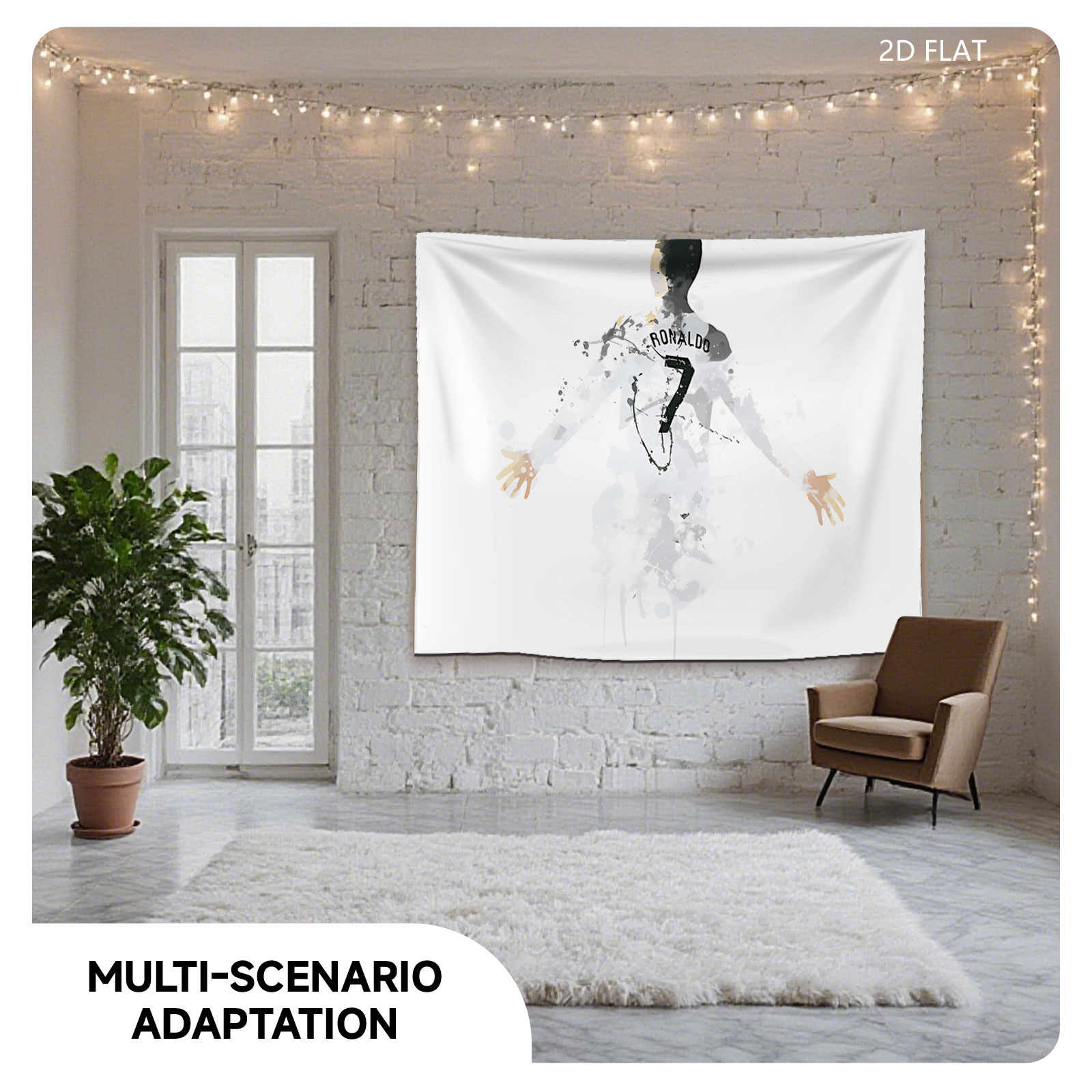 Ronaldo in Action: The Legend of Number 7 - Tapestry