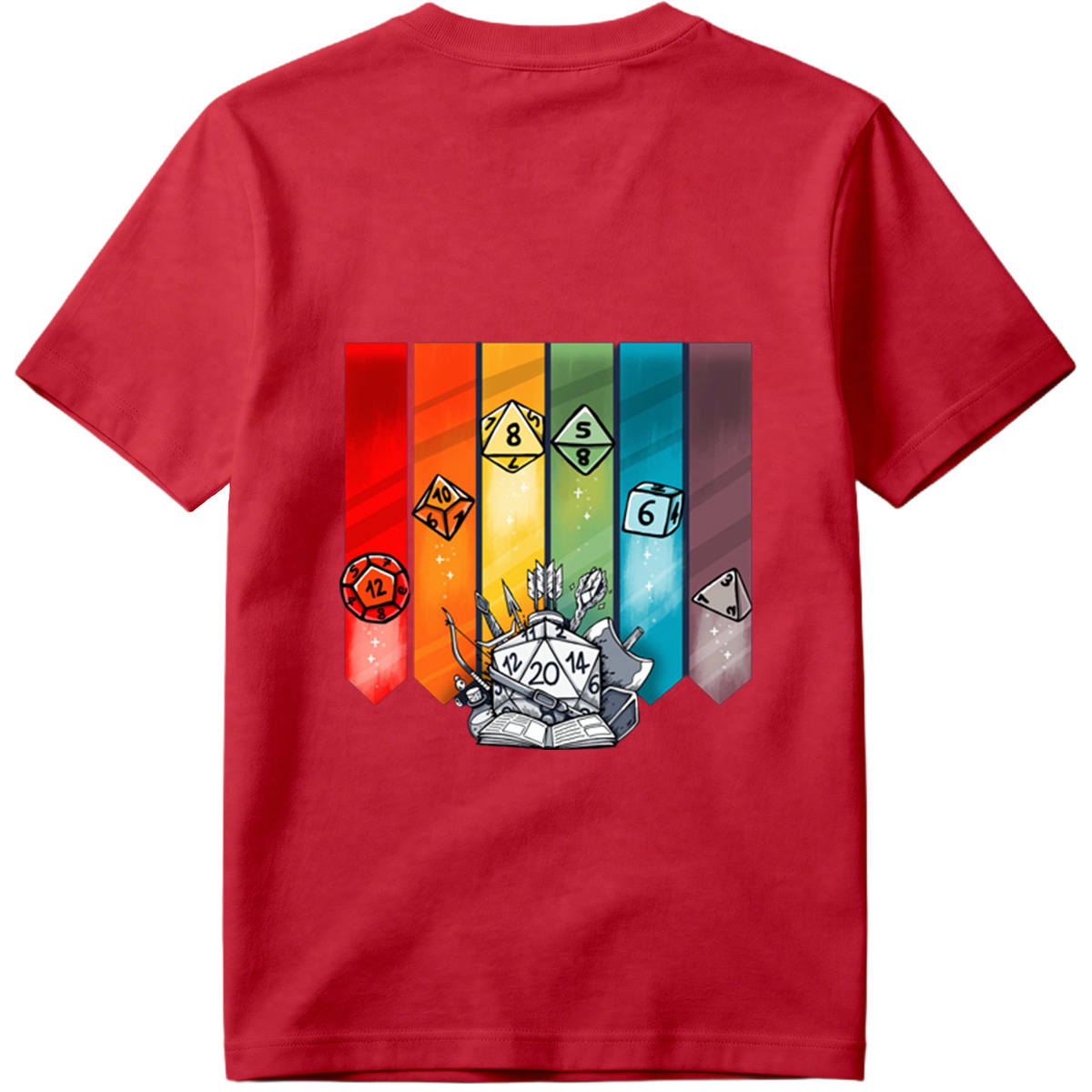 D&D Dice & Gear Collection - Tee