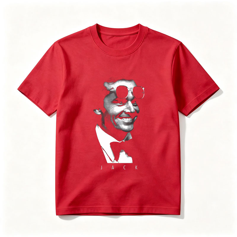 Jack Nicholson in The Shining, iconic horror film character - Tee